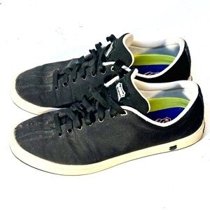 K-Swiss Blue White Athletic Running Runner Track Wide Tennis Shoes